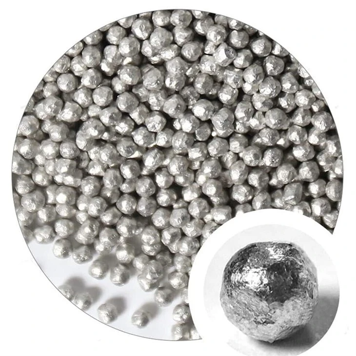 500g Magnezyum Metal Boncuk %99,99 Saf Mg Metal Granüller Küçük Boncuklar 6mm Alaşım Malzeme Üretimi DIY El Sanatları Dekorasyon